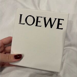 Loewe White Wallet Box & dust bags